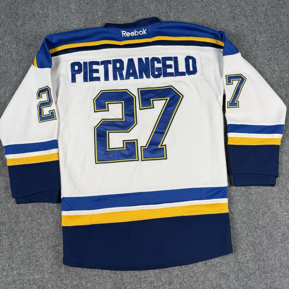 Alex Pietrangelo St Louis Blues Reebok Edge 2.0 Authentic Jersey 50 White Canada